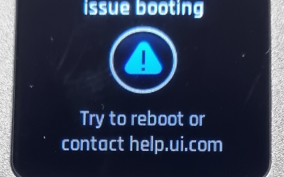 UBIQUITI USW-24-POE ISSUE – boot failure – continuous disconnections