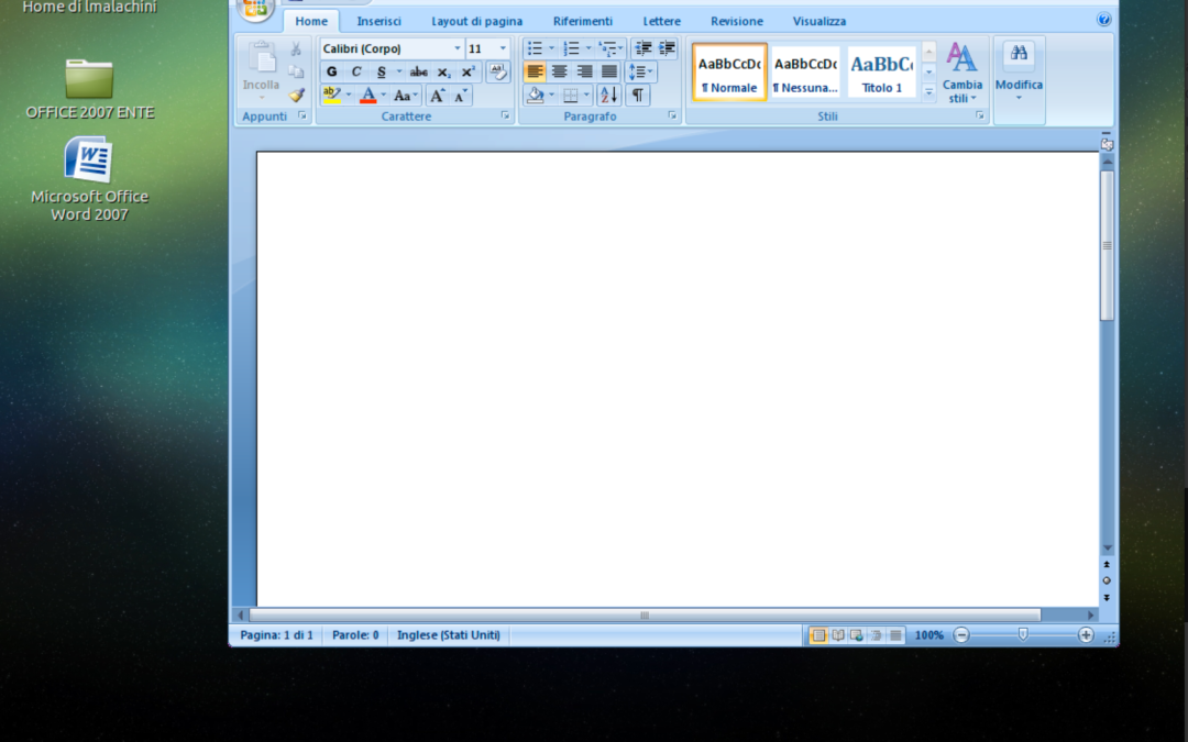 MS OFFICE SU LINUX